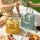 Aluminum foil insulated lunch box bag Student cute lunch bag Oxford cloth bento bag