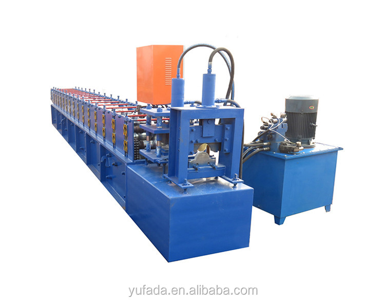 Aluminum metal roofing ridge cap roll forming machine