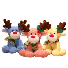 Wholesale Cute Soft Deer Plush Doll Toy Reindeer Stuffed Animal