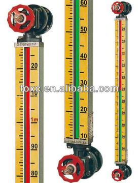 UGS C glass tube level gauge for oil level gauge anti-corrosion PP lined material