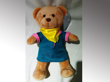 Flight Attendant Teddy Bear Plush Toy