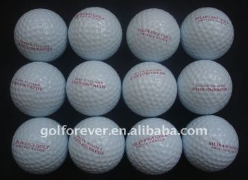 two piece golf range ball