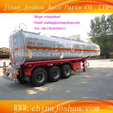 China 2014 Stainless steel oil tank trailer 45000L