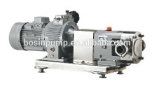1/2 inch to 1 inch sanitary stainless steel rotary lobe pump for food industry