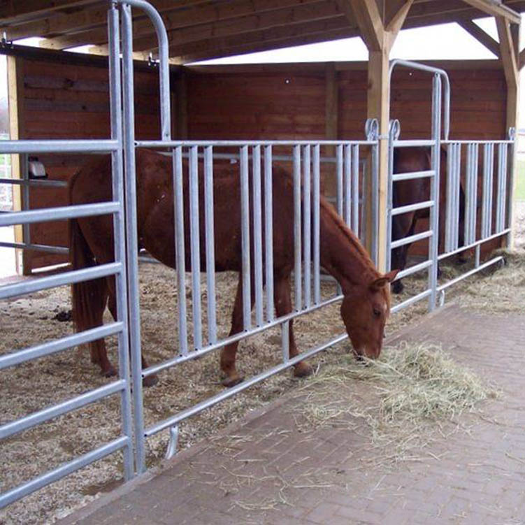 Best Price Horse Fence Panel With Galvanized Pipe