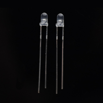 Diffused LED 3mm Yellow(Amber) Color 590nm Yellow LED