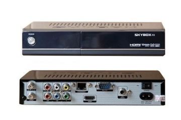 F3 Skybox Hd Satellite Receiver Support Youtube, Hdmi, Wifi, Internet Sharing
