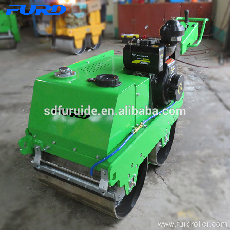 550kg Diesel Small Drum Pedestrian Roller (FYLJ-S600C)