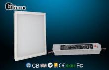 40W Square Emergency LED Panel Light 120Lm/W For Hotel Ligh