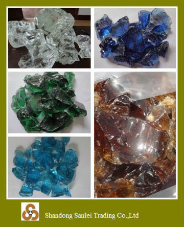 recycled glass rocks