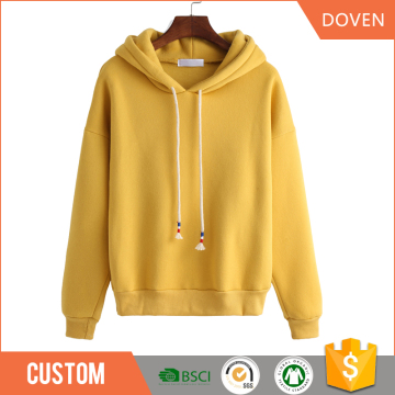 Wholesale customized blank plain fleece hoodie sweatshirt