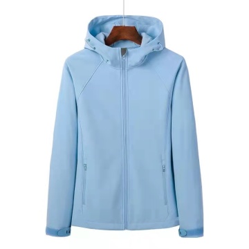 Lässiger Softshell-Stoffmantel für Damen