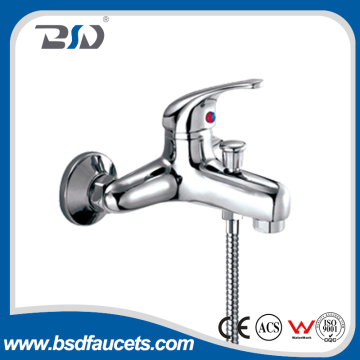 Chromed wall mount new design products wholesale bath shower faucets, bath shower mixer tap made in yuhuan