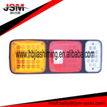 heavy truck auto tail led lights with threee combination