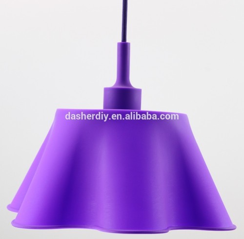 Colourfull silicone pendant lamp / lighting