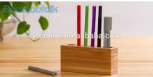 Bamboo Creative Pen Holder / Bamboo pencil vase / Bamboo Penholder