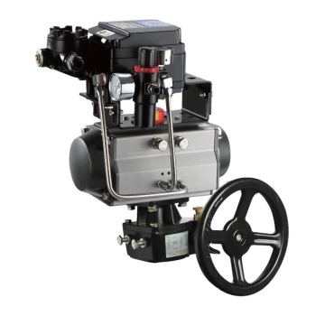 Pneumatic Actuated Ball Valve With Limit Switch