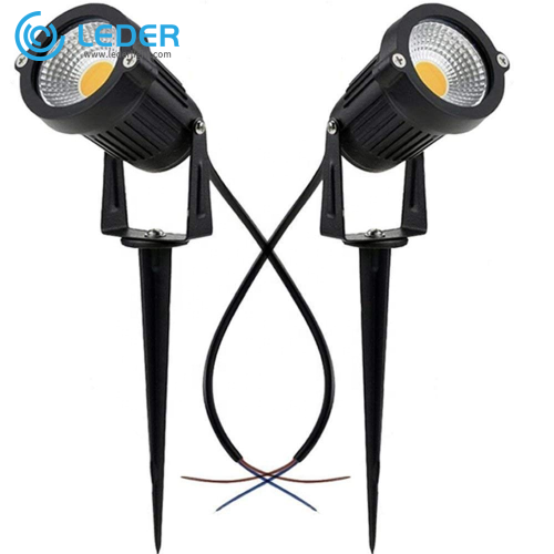 LEDER Aluminio Impermeable al aire libre 5W Luz de pico LED