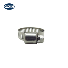 Adjustable Range 11-20mm American Mini Worm Gear Drive Hose Clamp