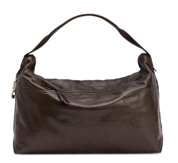 Large brown shoulder bag