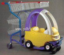 Kids shopping cart metal baby shopping cart