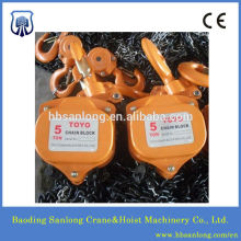5 ton TOYO manual chain blocks