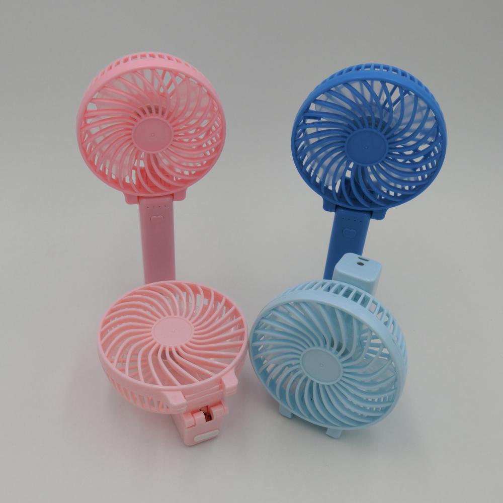 color plastic mini handheld fan