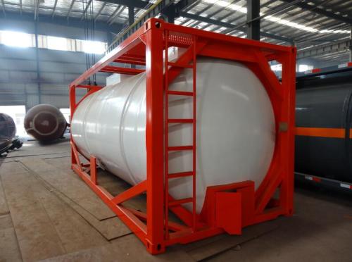 20FT tankcontainer voor ammoniak Water