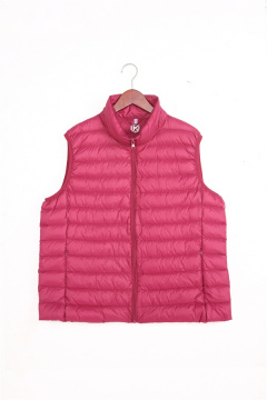 Ladies light padding vest jacket