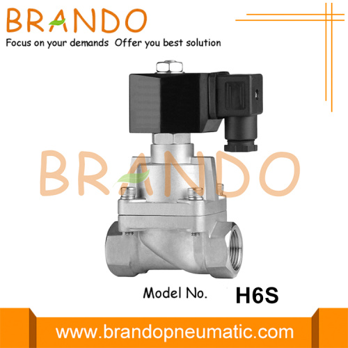 75 Bar Water Air High Pressure Solenoid Valve