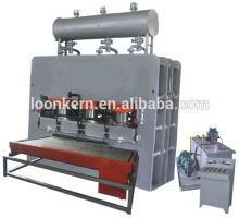 hydraulic press machines melamine laminating type/semi-automatic hot press melamine laminating machine