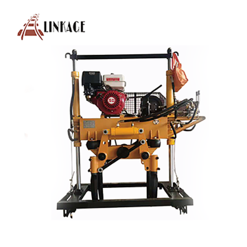 Hydraulic railway tamping machine for track maintenance work