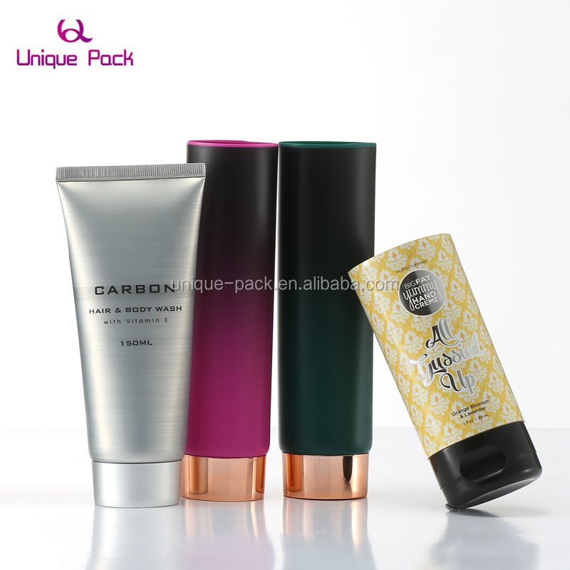 High Quality grey black 150ml Empty Men Liquid Face Wash Cosmetics Packaging men face clean Tubes