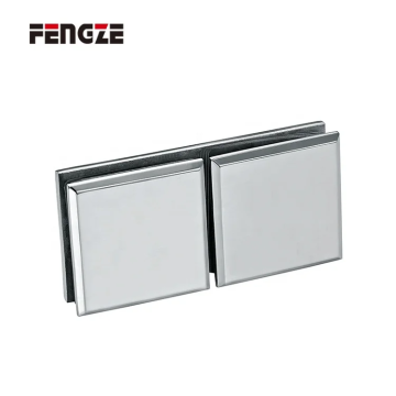 180 Degree Double Sides Bevel Edge Glass Clamp