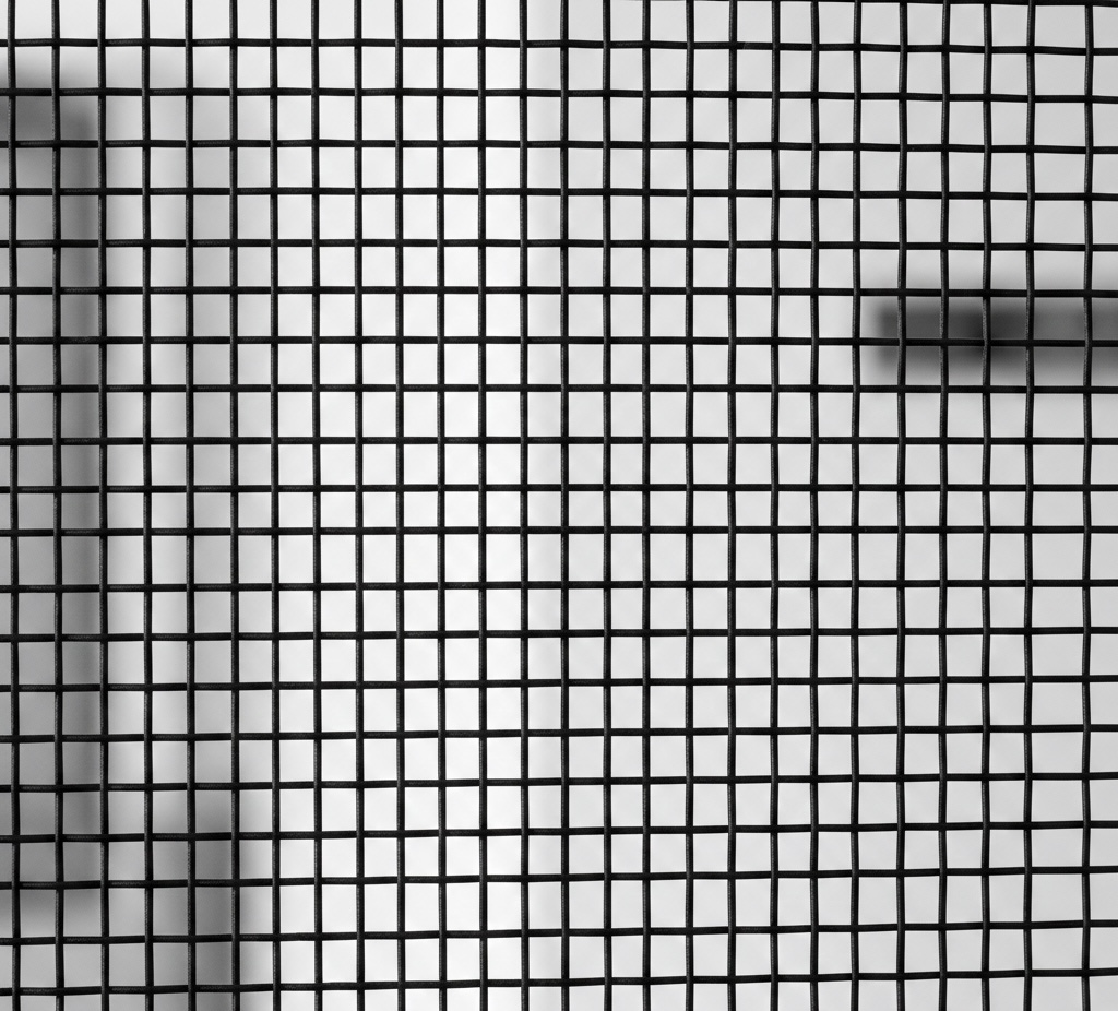 Schermi di sicurezza in acciaio inossidabile nero Black Stainless Steel Security Screens with powder coating