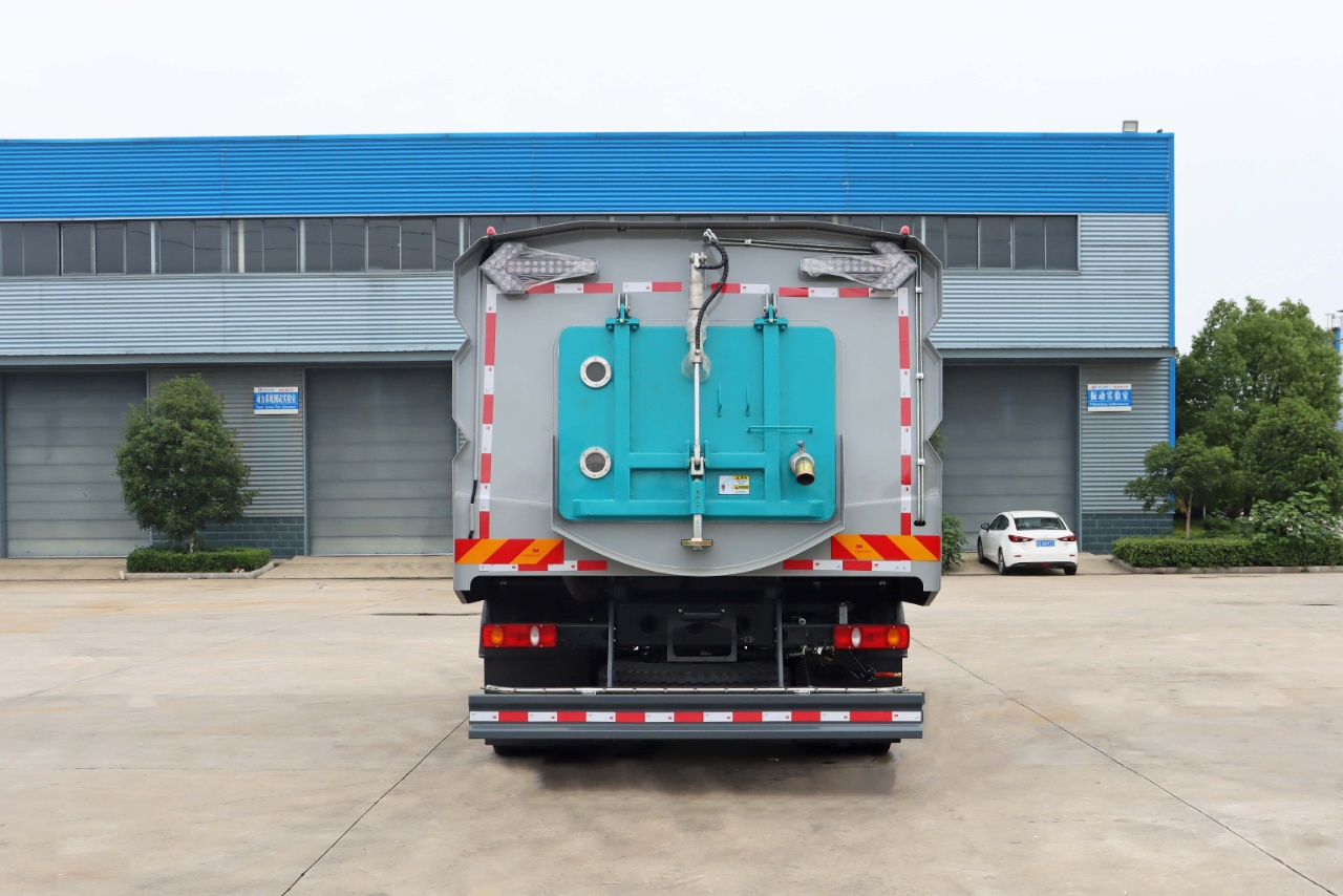 Надежная система сжатия мусора с интеграцией в грузовик Durable Garbage Compression System with Truck Integration