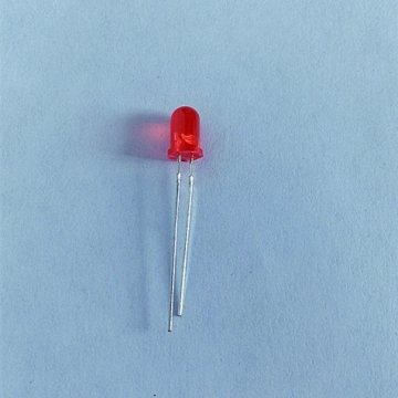 4.5mm Red Oval LED Lamp