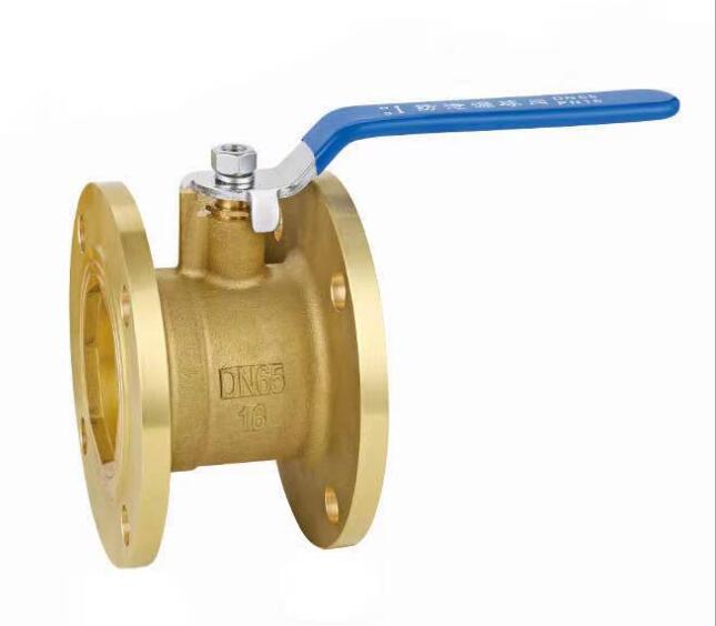 flanged brass ball valve, Corrosion Type Gas, Liquid Use Copper Brass Flanged Ball Valve