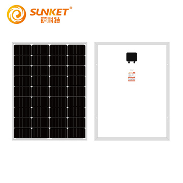 panel solar 100w mono untuk cahaya suria