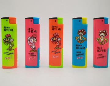 8.05cm New style Windproof 3D Print Cigarette Lighter Factories