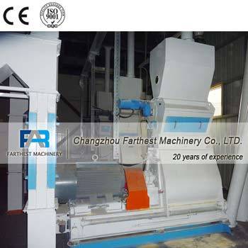 Sweet Corn Cob Animal Feed Crusher Machine