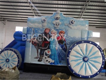 Princess Carriage Bouncing Castle Bounce House with Slide