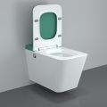 Velvet Toilet Seat Economic Lavatory Wall-Hung Mounted Bathroom Ceramic Toilet