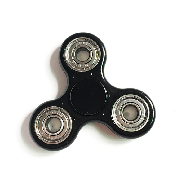 metallic hand spinner