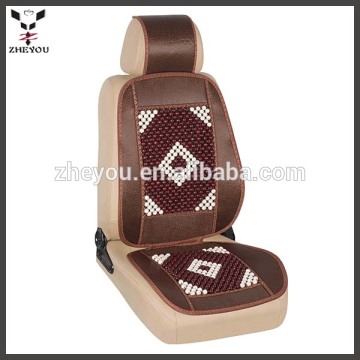 cool wooden bead car seat cover auto seat cushion