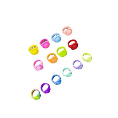 Custom Gelisah Spinner Toy Silicone Finger Rings