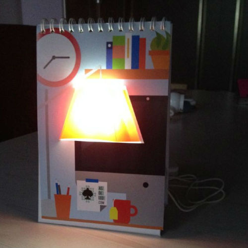 Novelty Page Light/usb innovative led mood light