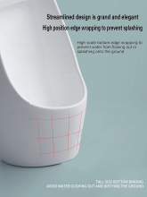 Design characteristics of urinals