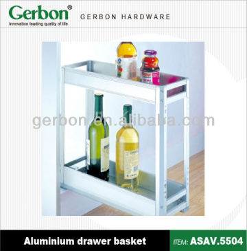 2 Layers Aluminium Pantry Organizer