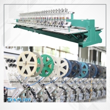 Hot Sale Multiheads Flat Embroidery Machine with Sequin Device
